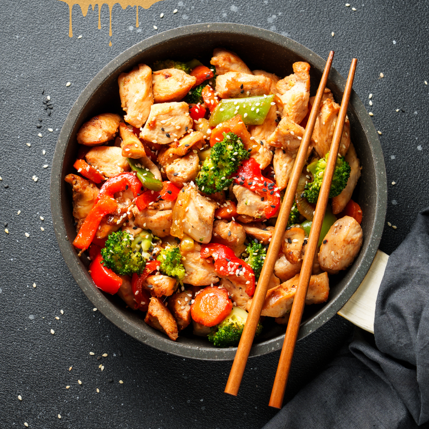 Drip Recipe: Sausage & Chicken Stir Fry – Instant PDF