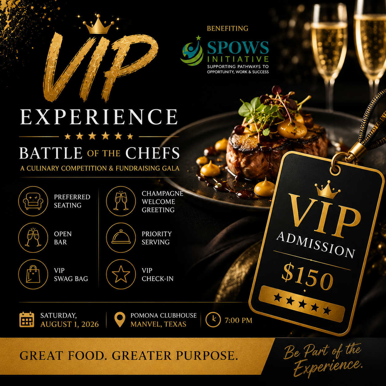 VIP Admission - Battle of the Chefs